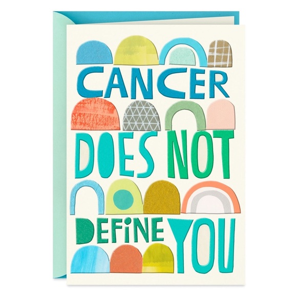 Cancer Does Not Define You Get Well Card by Hallmark - Picture 1 of 8